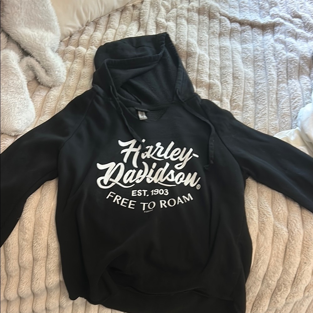 Harley-Davidson Black Pullover Hoodie